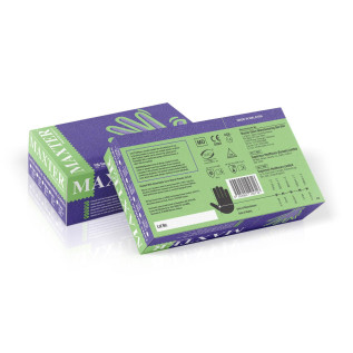 Gant Latex medical poudré – Blanc – MAXTER