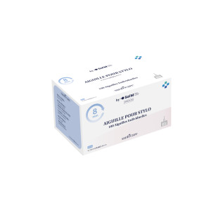 Aiguille Stylo Insuline 31G (0,25x8mm) Boîte de 100 - SOL-Millenium | Planète Masques