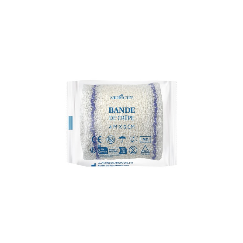 Bande de Crêpe - 4m x 5cm - 100% coton