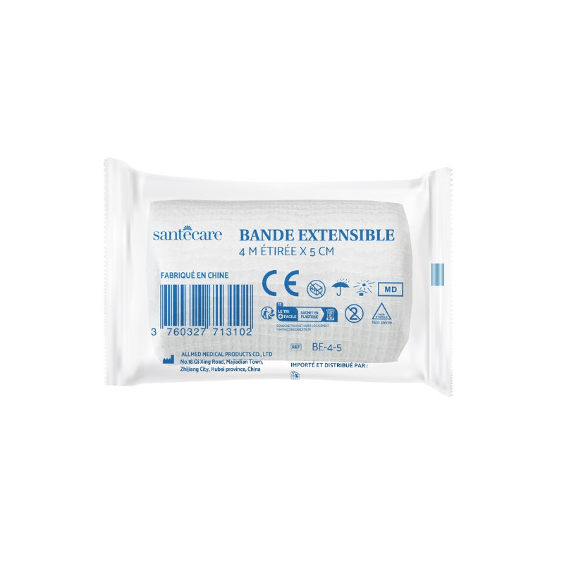 Bande Extensible - 4m x 5cm - Polyester