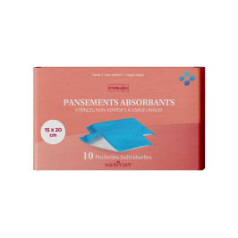 Pansements absorbants - 15 x 20 cm