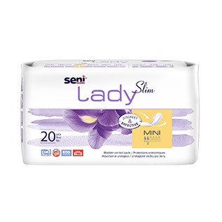 Seni Lady Slim Mini - Protections Féminines - Sac de 20