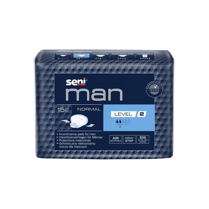 Seni Man Normal Level 2 - Protections Masculines - Sac de 15