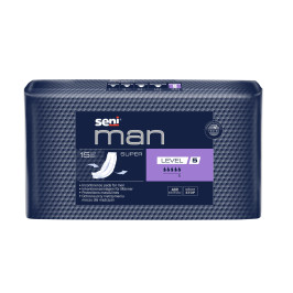 Seni Man Super Level 5 - Protections Masculines - Paquet de 15