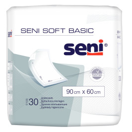 Seni Soft Basic 90x60 - Alèses Jetables - Sac de 30