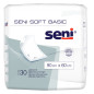 Seni Soft Basic 90x60 - Alèses Jetables - Sac de 30