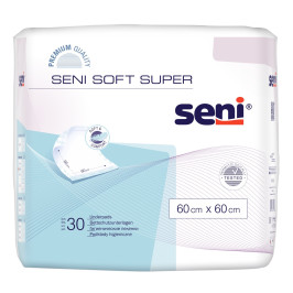 Seni Soft Super 60x60 - Alèses Jetables - Sac de 30