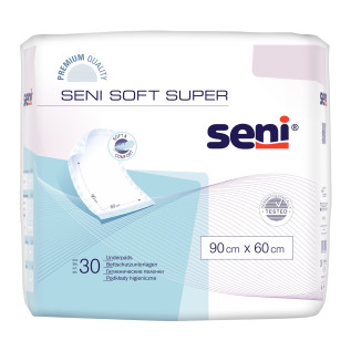 Seni Soft Super 90x60 - Alèses Jetables - Sac de 30