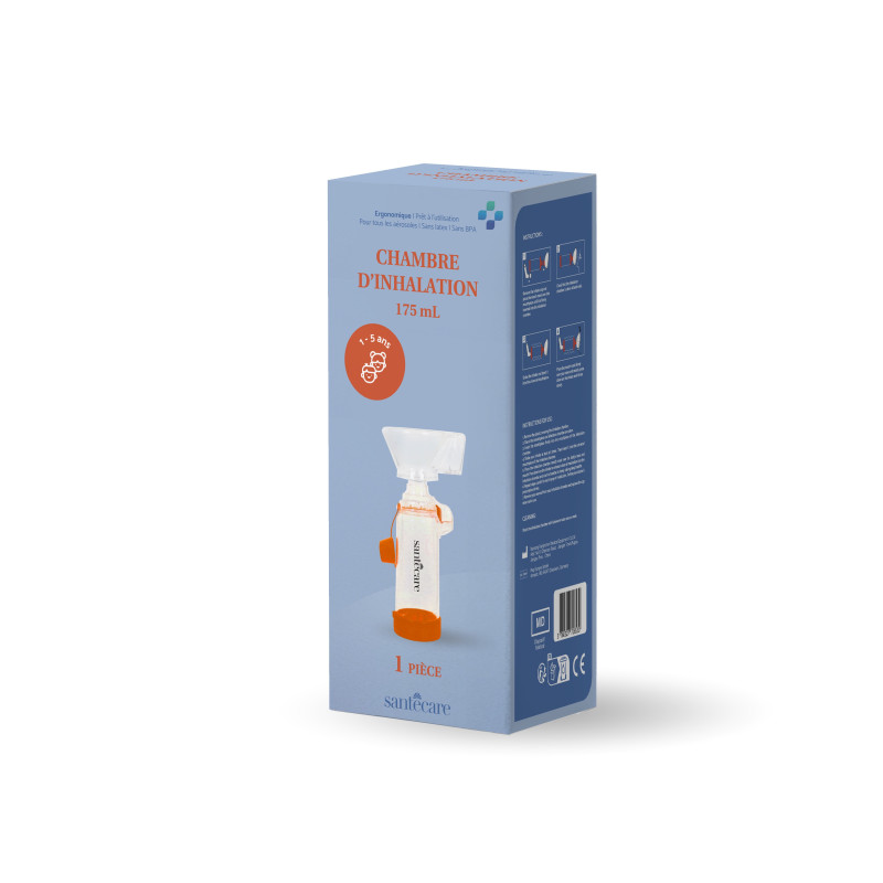 Chambre d'Inhalation Respiratoire 175 mL - 1 à 5 ans