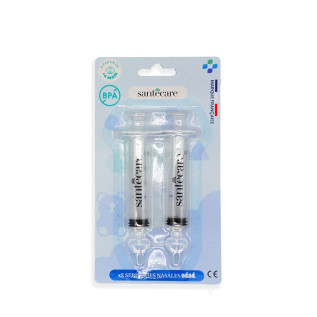 Seringues Nasales Bébé x2 - Présentoir de 20 blisters de 2 - 10 mL