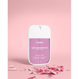 Spray Désinfectant IDCOLORS - Senteur Eau de Rose - Colis de 20