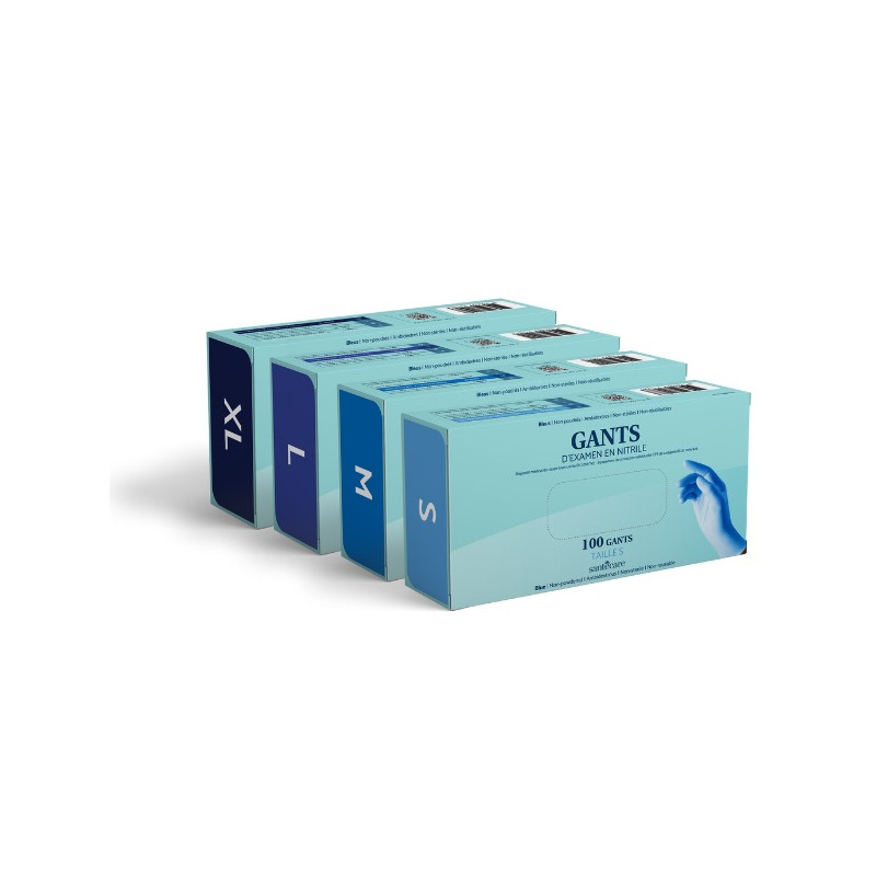 Gants Nitrile SANTECARE