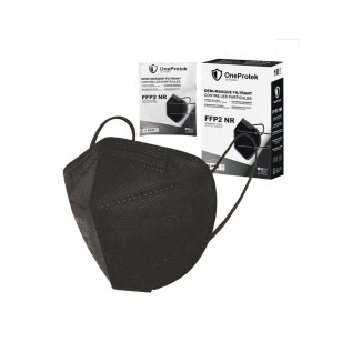 Masque FFP2 NR Noir - Boîte de 10 (sous sachets de 1)