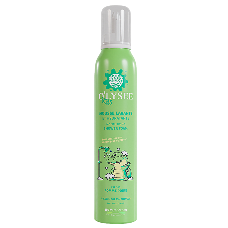 Mousse lavante hydratante 3 en 1 Pomme Poire 250ml