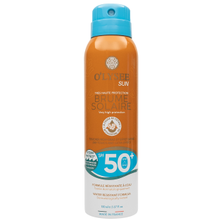 Brume solaire très haute protection SPF50+ 150ml
