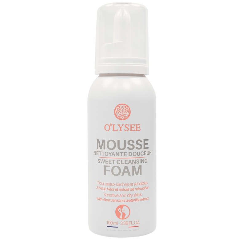 Mousse nettoyante douce pour le visage 100ml Mousse nettoyante douce pour le visage 100ml