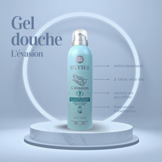 Gel douche extra-moussant L'Évasion 200ml