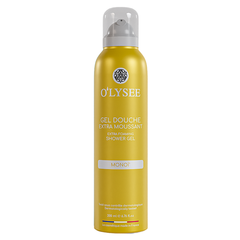 Gel douche extra-moussant Monoï