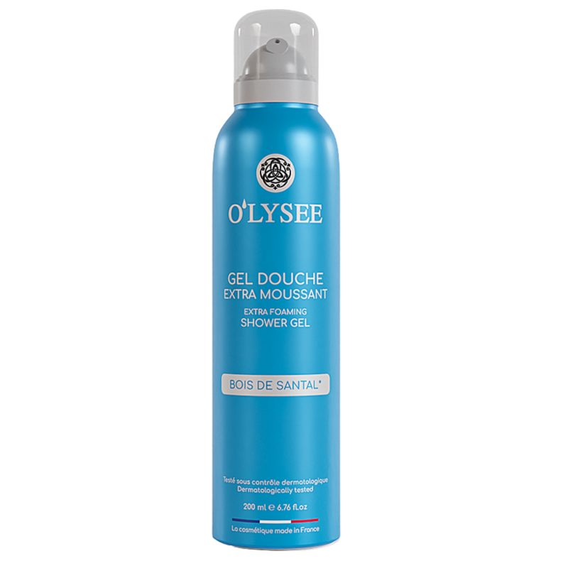 Gel douche extra-moussant Bois de santal