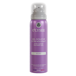 Gel douche extra-moussant Musc
