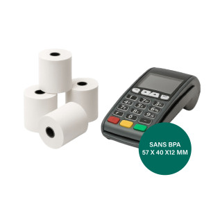 Rouleaux CB pour TPE - Sans BPA - Carton de 100 rouleaux