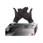 OneProtek - Boîte de 100 Gants d'examen Vitrile - Taille S - Noir