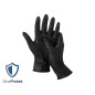 OneProtek - Boîte de 100 Gants d'examen Vitrile - Taille S - Noir
