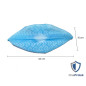 OneProtek - Sachet de 100 Surchaussures Jetables en Polypropylène non tissé Anti-dérapant - Taille Unique - Bleu