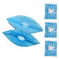 OneProtek - Sachet de 100 Surchaussures Jetables en Polypropylène non tissé Anti-dérapant - Taille Unique - Bleu