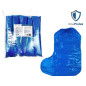 OneProtek - Sachet de 50 Surbottes Jetables en Polyéthylène Imperméables - Taille Unique - Bleu