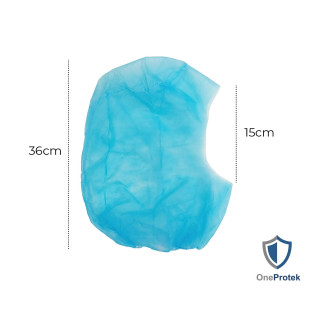 OneProtek - Sachet de 100 Cagoules - Bleu