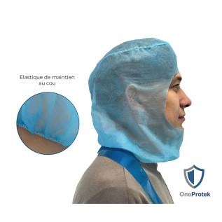 OneProtek - Sachet de 100 Cagoules - Bleu