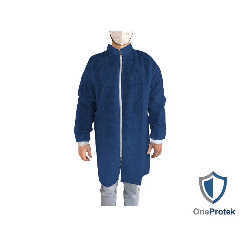 Blouses Visiteurs Jetables OneProtek - Bleu