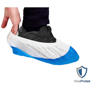 Surchaussures Bi-matière PP/CPE Haute Résistance OneProtek - Taille Unique