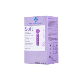 Lancette Stérile bioland SOFT 30G - Boîte de 200