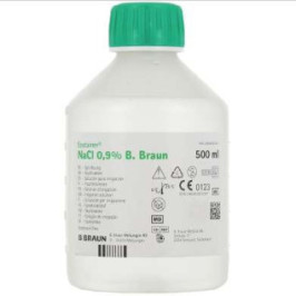 Sérum Physiologique 500mL Europe - Bouchon Anti-Contamination (Destockage)