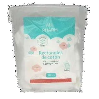 Rectangles de Coton 180pcs 8x10cm