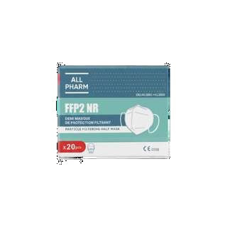 Masque FFP2 Blanc - Boîte de 20