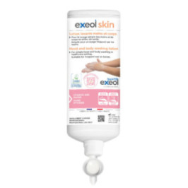 Exeol Skin 1L Airless - Lotion Lavante Mains et Corps Ecolabel