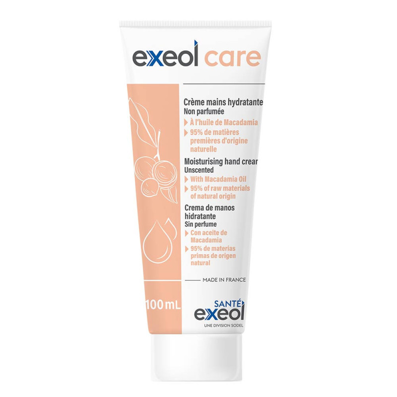 Exeol Care Tube 100mL - Crème Mains Hydratante Exeol Care Tube 100mL - Crème Mains Hydratante