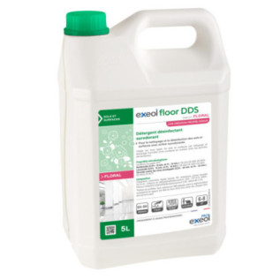 Exeol Floor DDS Bidon 5L Parfum Floral - Détergent Désinfectant Surodorant