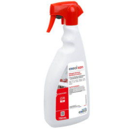 Exeol San 750mL Spray Mousse - Détergent Détartrant Désinfectant Sanitaires