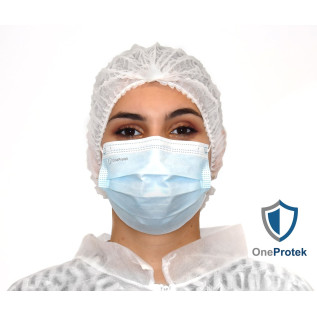 Charlotte à Cheveux Jetable OneProtek Blanc - Taille Unique