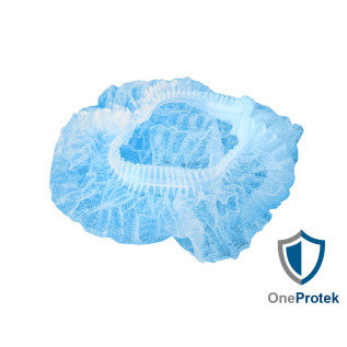 Charlotte à Cheveux Jetable OneProtek Bleu - Taille Unique