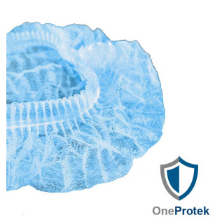 Charlotte à Cheveux Jetable OneProtek Bleu - Taille Unique