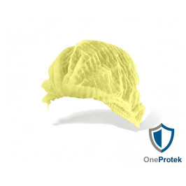 Charlotte à Cheveux Jetable OneProtek Jaune - Taille Unique