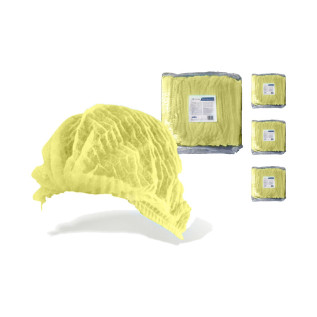 Charlotte à Cheveux Jetable OneProtek Jaune - Taille Unique