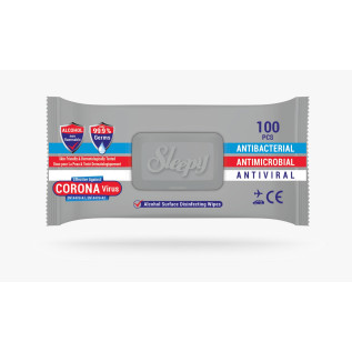 Lingettes nettoyantes Virucide SLEEPY