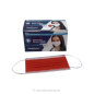 Masque chirurgical type 2R – Rouge – boite de 50 masques Masque chirurgical type 2R – Rouge – boite de 50 masques