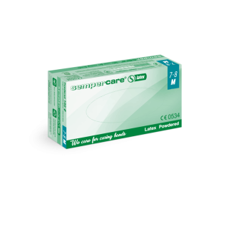 Gant Latex medical non poudré – Blanc – Sempercare